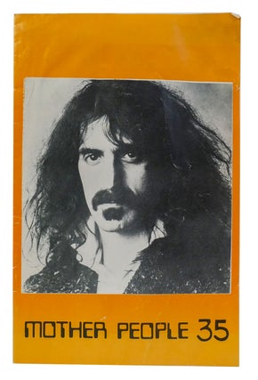 Item #301799 MOTHER PEOPLE #35 Frank Zappa Fanzine. Frank Zappa
