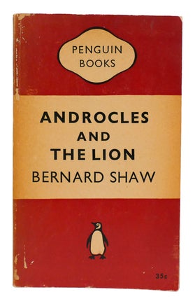 Item #301811 ANDROCLES AND THE LION. Bernard Shaw