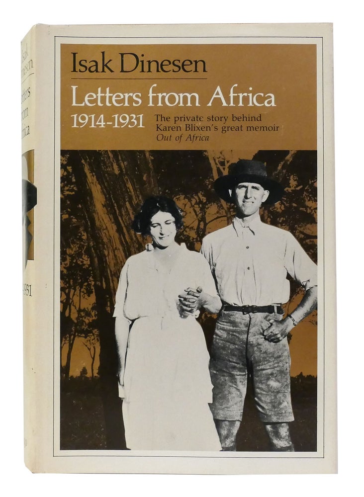 Item #301864 LETTERS FROM AFRICA, 1914-1931. Isak Dinesen, Frans Lasson.