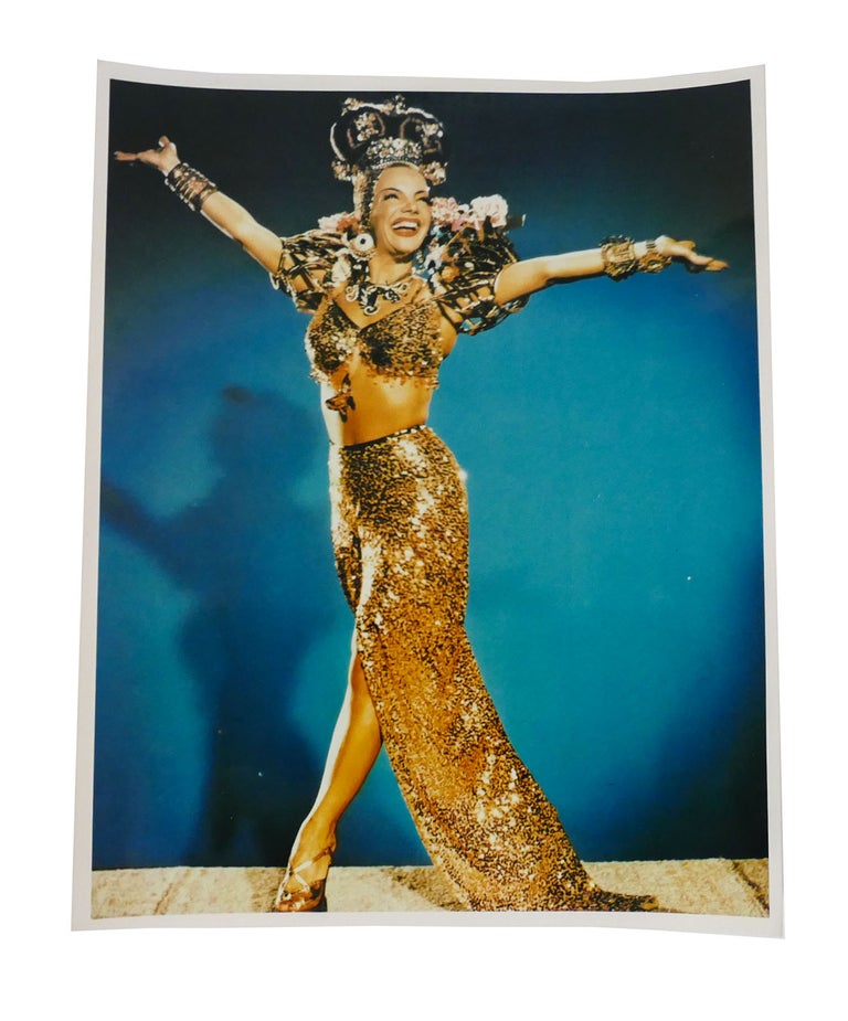 Item #302107 CARMEN MIRANDA PHOTO 1 OF 2 8'' X 10'' Inch Photograph. Carmen Miranda.