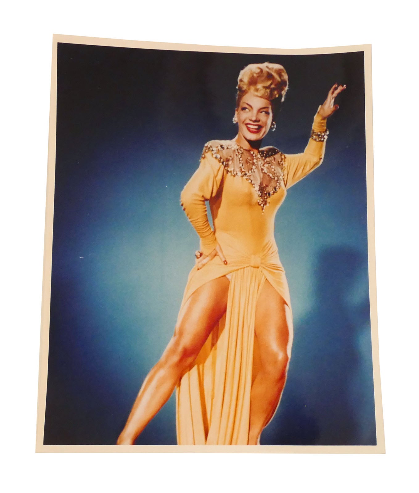 CARMEN MIRANDA PHOTO 2 OF 2 8'' X 10'' Inch Photograph by Carmen Miranda on  Rare Book Cellar