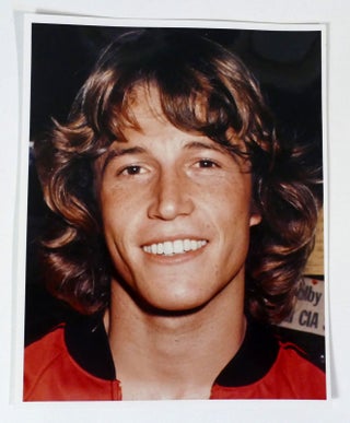 Item #302390 ANDY GIBB PHOTO 8'' X 10'' Inch Photograph. Andy Gibb