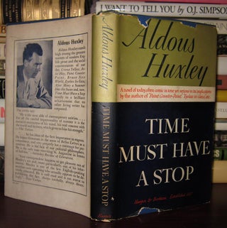 Item #30285 TIME MUST HAVE A STOP. Aldous Huxley
