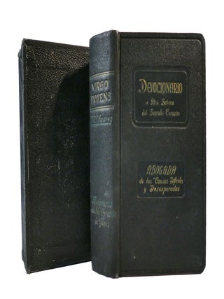 VIRGO POTENS. DEVOCIONARIO Y MISAL FESTIVO. BARCELONA.; Rare Spanish Misal. Bible.