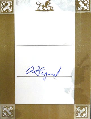 MOON SHOT; Signed