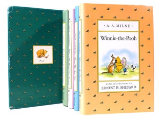 Item #303178 WINNIE-THE-POOH, NOW WE ARE SIX, WHEN WE WERE VERY YOUNG, THE HOUSE AT POOH CORNER 4...