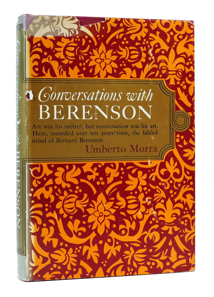 Item #303994 CONVERSATIONS WITH BERENSON. Umberto Morra.