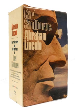Item #304011 ABRAHAM LINCOLN: THREE VOLUME SET The Prairie Years and the War Years. Carl Sandburg