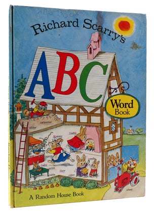 Item #304129 RICHARD SCARRY'S ABC WORD BOOK. Richard Scarry