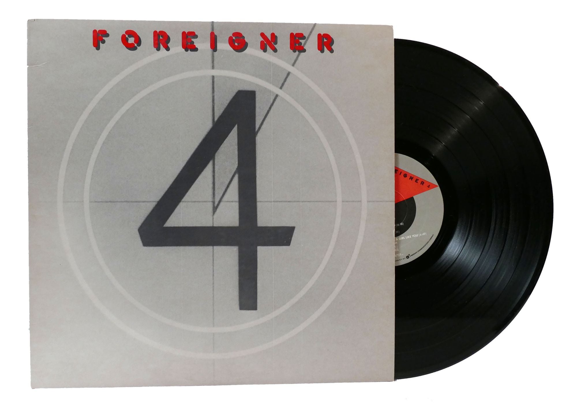 FOREIGNER 4 VINYL LP by Foreigner on Rare Book Cellar