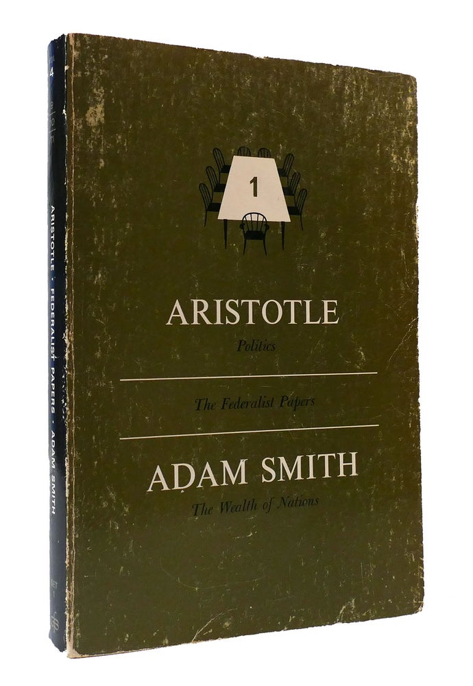 Item #304443 POLITICS, THE FEDERALIST PAPERS, THE WEALTH OF NATIONS Set 1, Volume 4. Adam Smith Aristotle.