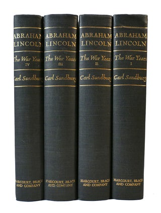 ABRAHAM LINCOLN: WAR YEARS IN 4 VOLUMES
