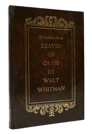 Item #304527 SELECTIONS FROM LEAVES OF GRASS. Walt Whitman