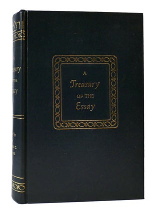 Item #304546 A TREASURY OF THE ESSAY. Homer C. Combs