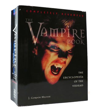 Item #304994 THE VAMPIRE BOOK: THE ENCYCLOPEDIA OF THE UNDEAD. J. Gordon Melton