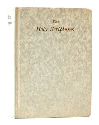 Item #305106 THE HOLY SCRIPTURES: REVISED IN ACCORDANCE WITH JEWISH TRADITION AND MODERN BIBLICAL...