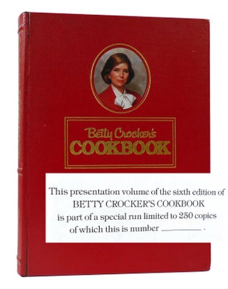 Item #305315 BETTY CROCKER'S COOKBOOK LIMITED EDITION. Betty Crocker