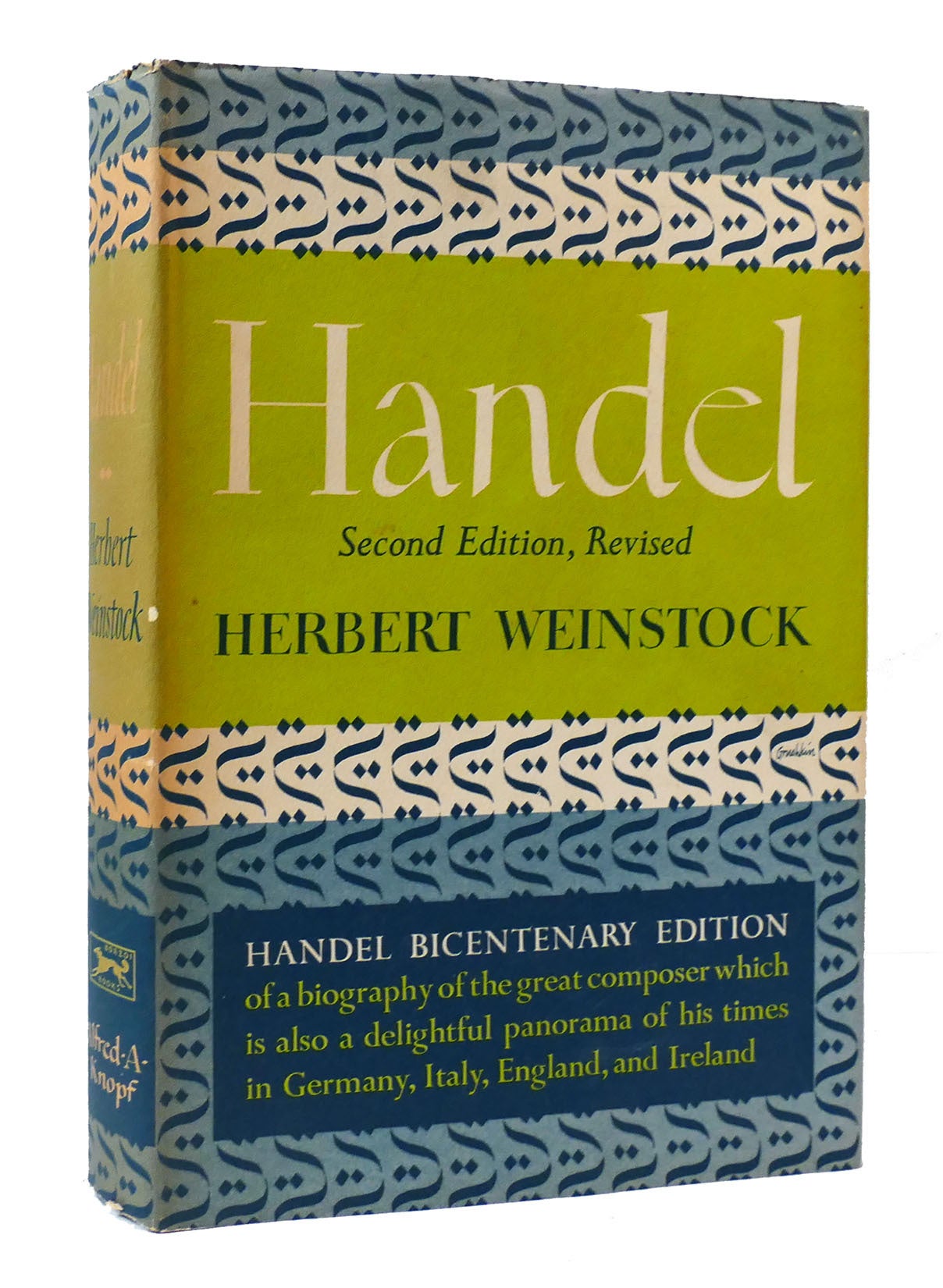 HANDEL | Herbert Weinstock | First Edition; Second Printing