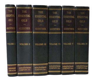 THE ESSENTIAL OILS 6 VOLUME SET; Origin Plants Production Analysis Constituents Essential Oils Rutaceae and Labiatae GramineaE