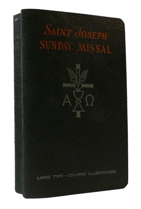 Item #306244 SAINT JOSEPH SUNDAY MISSAL A Simplified and Continuous Arrangement of the Mass for...