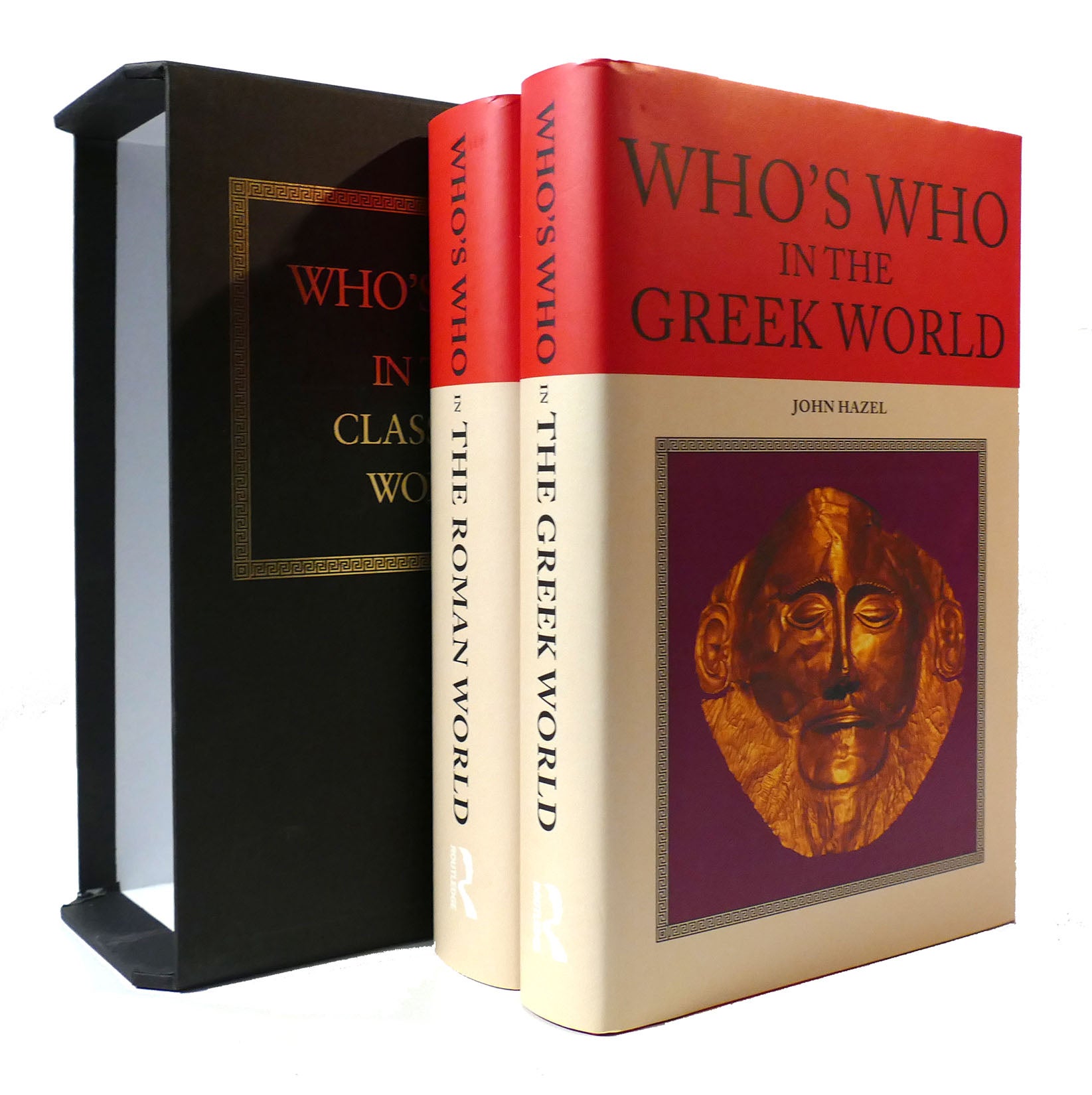 WHO'S WHO IN THE CLASSICAL WORLD TWO VOLUME SET Who's Who in the Greek  World and Who's Who in the Roman World by John Hazel on Rare Book Cellar