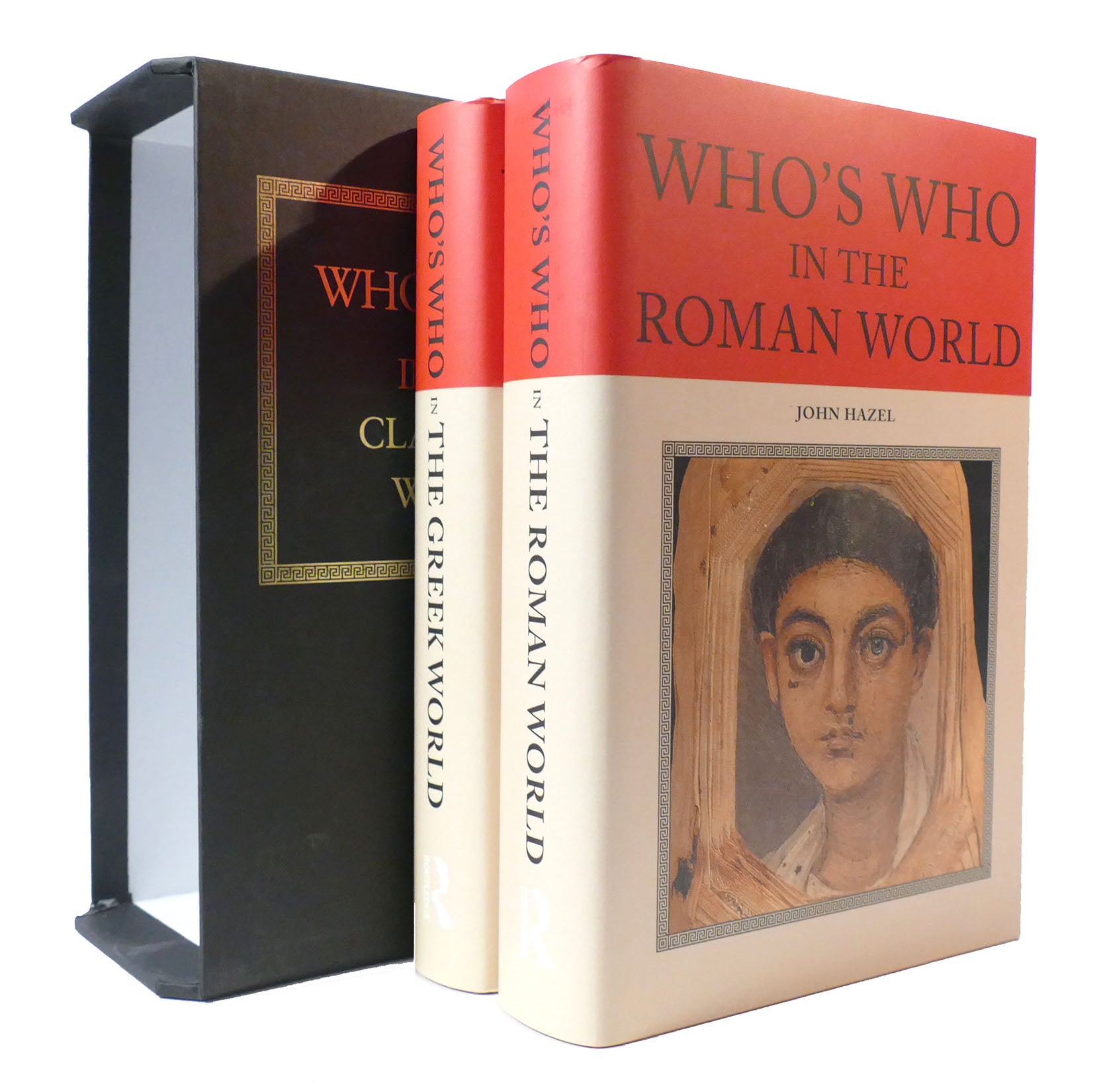 WHO'S WHO IN THE CLASSICAL WORLD TWO VOLUME SET Who's Who in the Greek  World and Who's Who in the Roman World by John Hazel on Rare Book Cellar