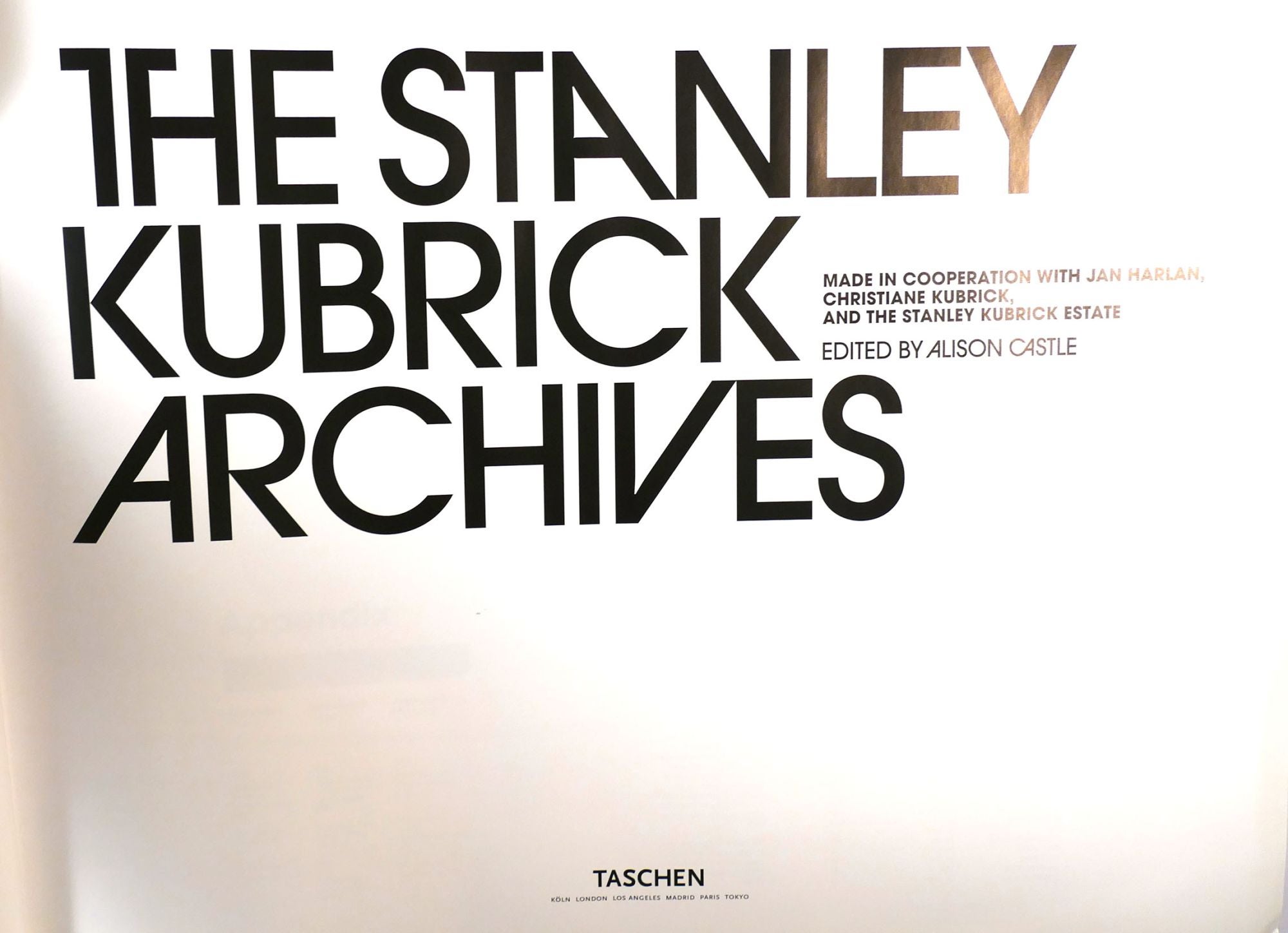 THE STANLEY KUBRICK ARCHIVES | Jan Harlan Stanley Kubrick, Christiane ...