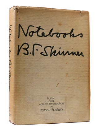 Item #306674 NOTEBOOKS. B. F. Skinner