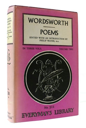Item #306934 WORDSWORTH'S POEMS IN THREE VOLUMES: VOLUME ONE. William Wordsworth