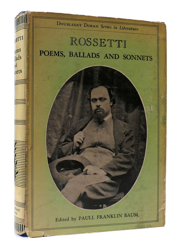 Item #307012 POEMS BALLADS AND SONNETS Selections from the Posthumous Poems and from His Translations-Hand and Soul. Dante Gabriel Rossetti.