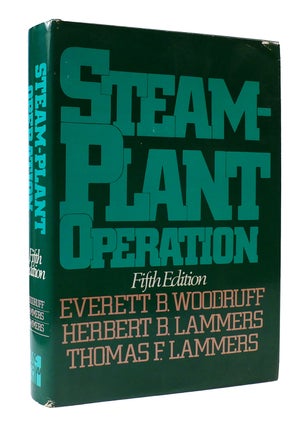 Item #307101 STEAM-PLANT OPERATION. Everett Woodruff Herbert, Thomas Lammers