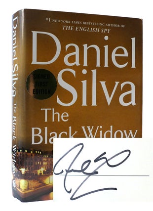 Item #307129 THE BLACK WIDOW SIGNED. Daniel Silva