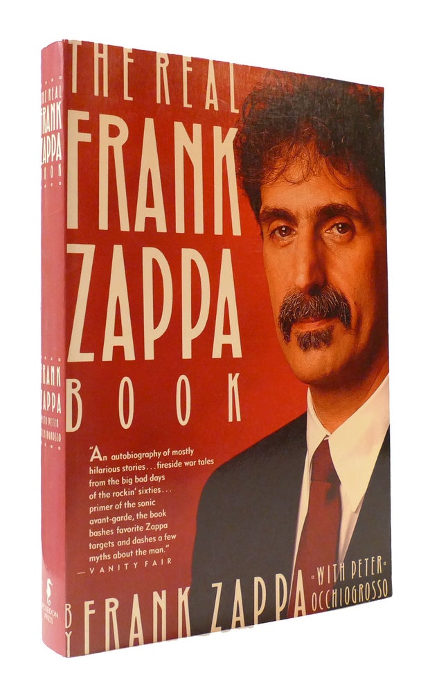 Item #307256 THE REAL FRANK ZAPPA BOOK. Peter Occhiogrosso Frank Zappa.