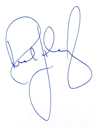 SEE, I TOLD YOU SO SIGNED