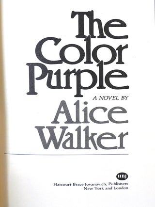 THE COLOR PURPLE SIGNED