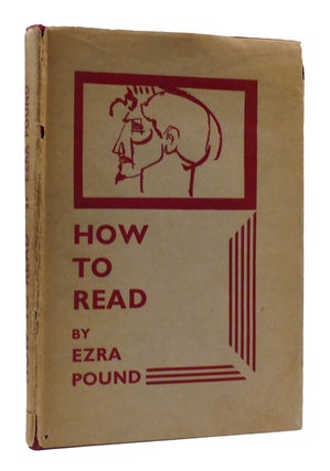Item #307270 HOW TO READ. Ezra Pound