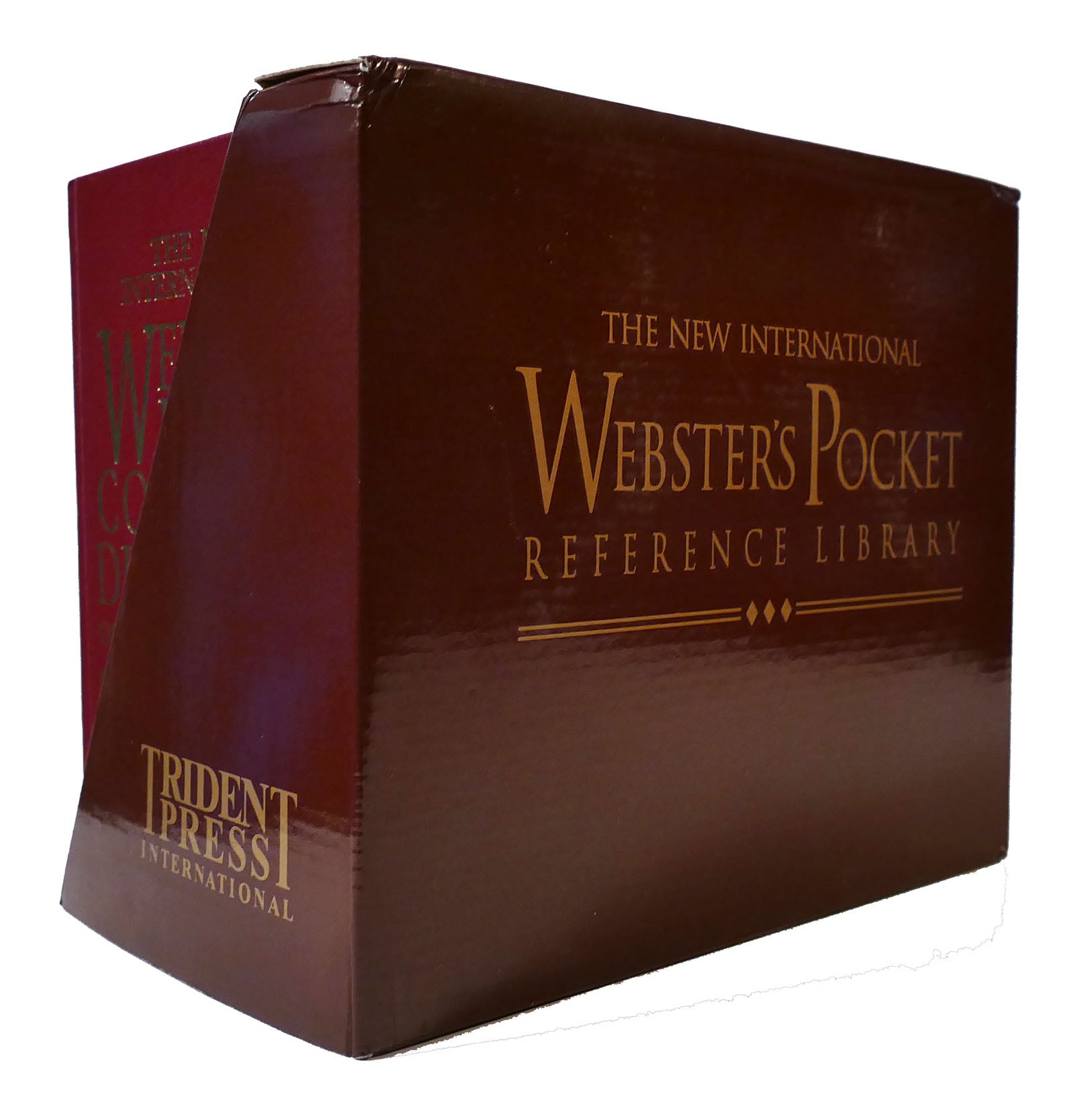 THE NEW INTERNATIONAL WEBSTER'S POCKET REFERENCE LIBRARY 8 VOLUME SET by  Trident on Rare Book Cellar