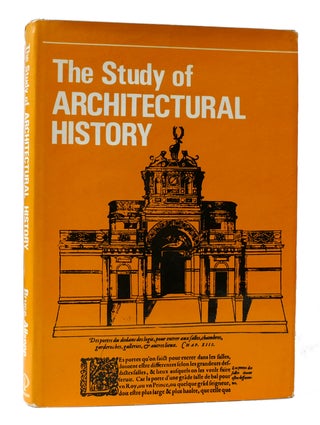 Item #307315 THE STUDY OF ARCHITECTURAL HISTORY. Bruce Allsopp