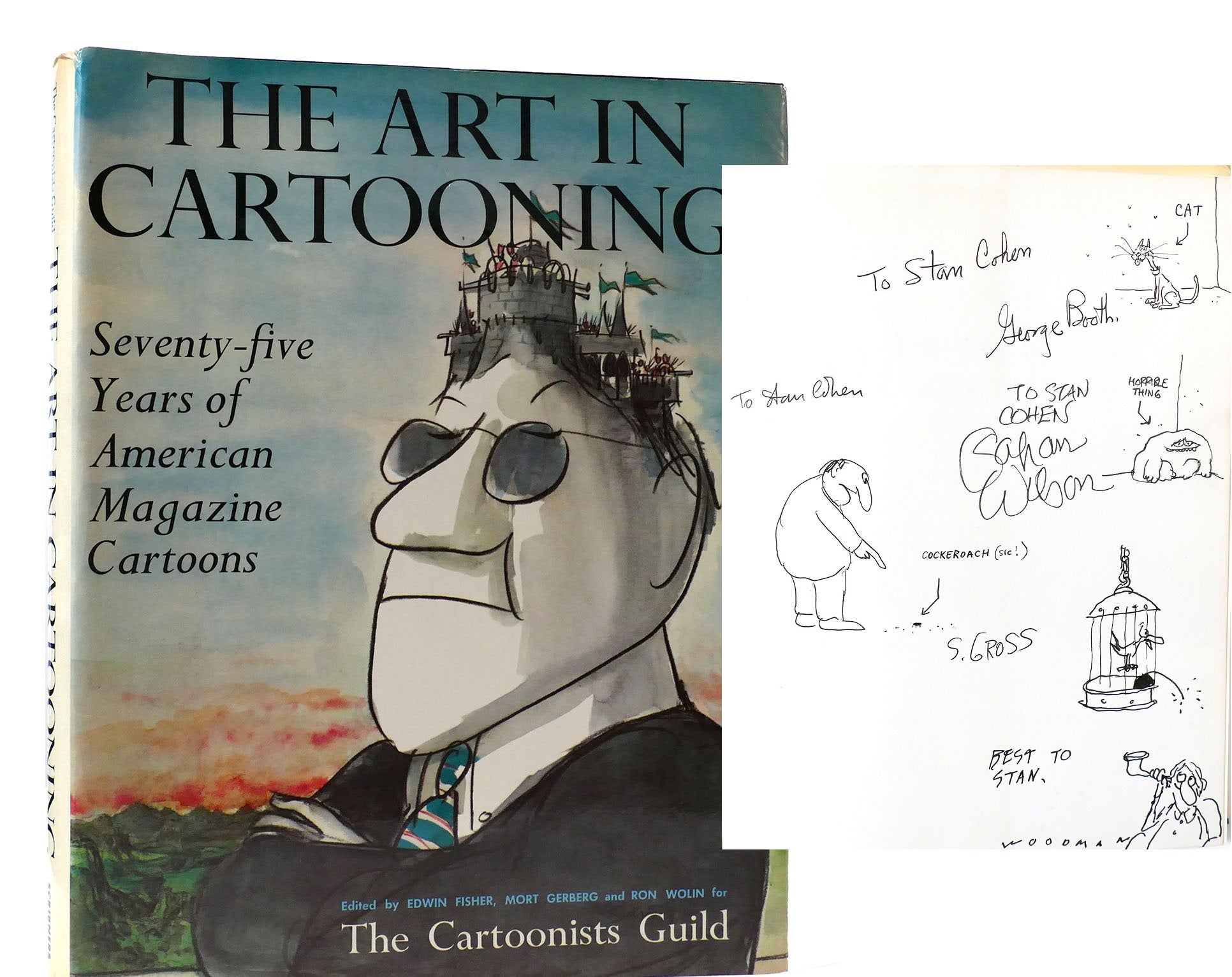 Wolin　First　Mort　First　ART　YEARS　IN　SEVENTY-FIVE　Ron　MAGAZINE　Edwin　Gerberg　Edition;　CARTOONS　OF　Fisher,　CARTOONING:　THE　SIGNED　AMERICAN　Printing