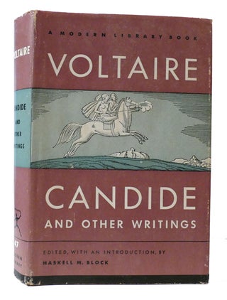 Item #307921 CANDIDE AND OTHER WRITINGS. Voltaire