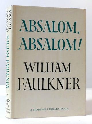 Item #307923 ABSALOM, ABSALOM! William Faulkner