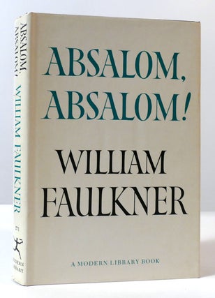 Item #307923 ABSALOM, ABSALOM! William Faulkner