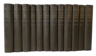 Item #308098 THE HISTORY OF THE DECLINE AND FALL OF THE ROMAN EMPIRE IN TWELVE VOLUMES. Edward...
