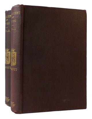 Item #308157 HISTORY OF THE CONQUEST OF PERU IN TWO VOLUMES With a Preliminary View of the...