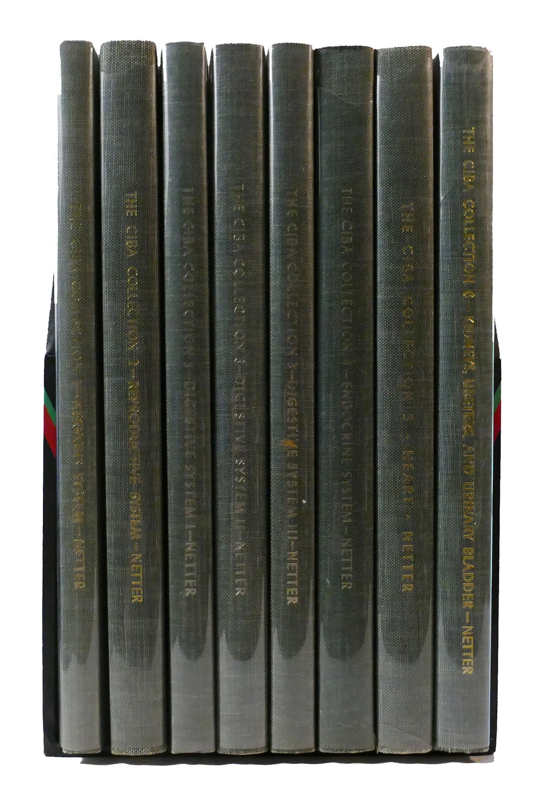 THE CIBA COLLECTION OF MEDICAL ILLUSTRATIONS 8 VOLUME SET by Frank H.  Netter on Rare Book Cellar