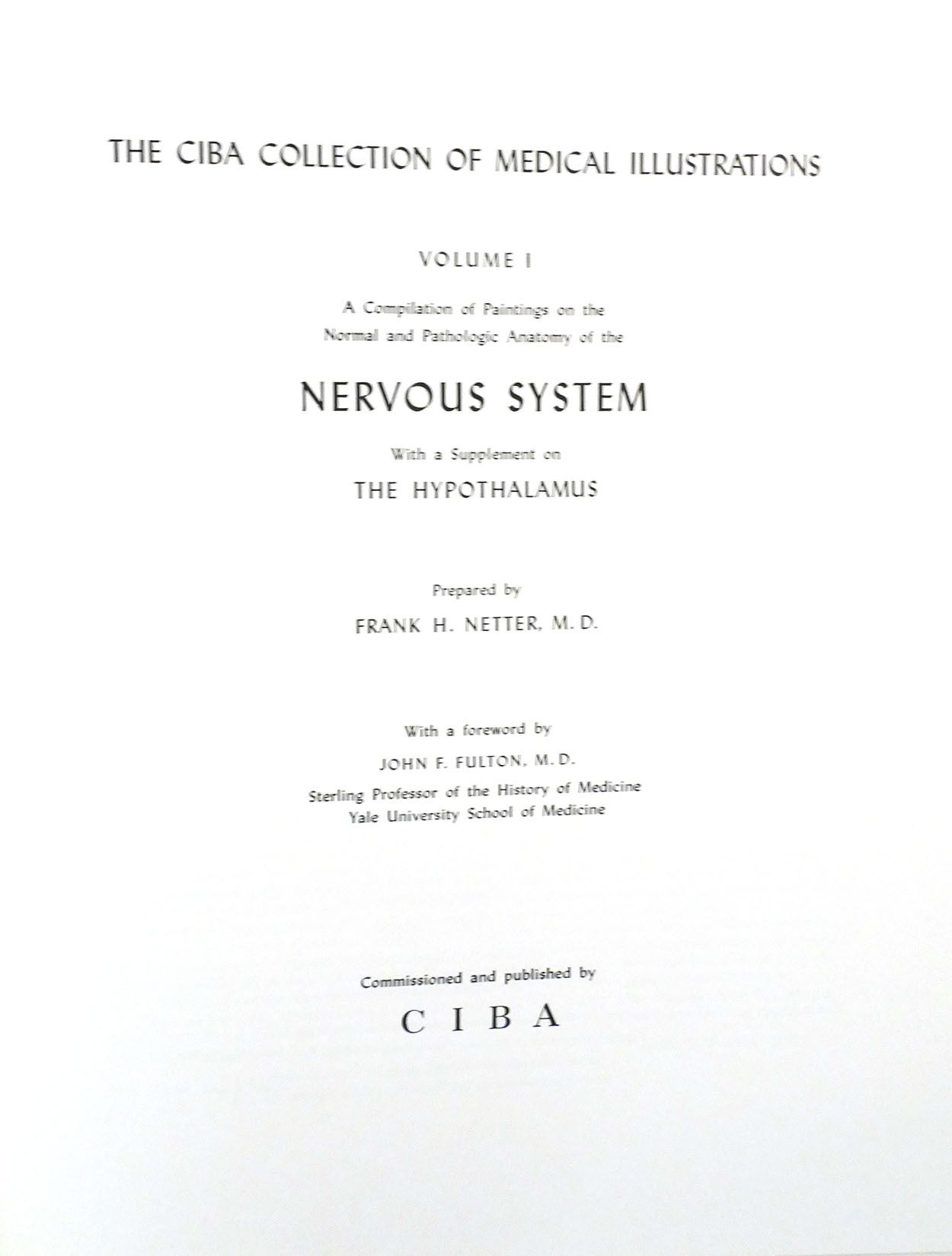 THE CIBA COLLECTION OF MEDICAL ILLUSTRATIONS 8 VOLUME SET | Frank