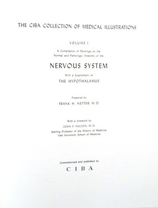THE CIBA COLLECTION OF MEDICAL ILLUSTRATIONS 8 VOLUME SET
