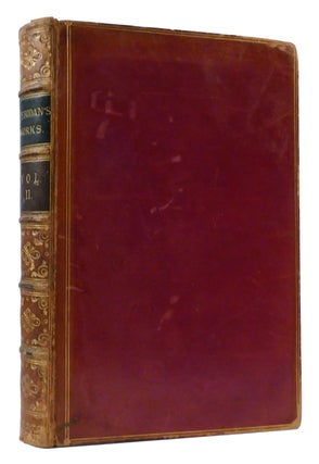 Item #308354 THE Works of The Right Honourable Richard Brinsley Sheridan, With a Memoir by James...