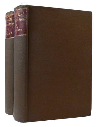 Item #308364 OUR OLD HOME AND ENGLISH NOTE-BOOKS 2 VOLUME SET. Nathaniel Hawthorne