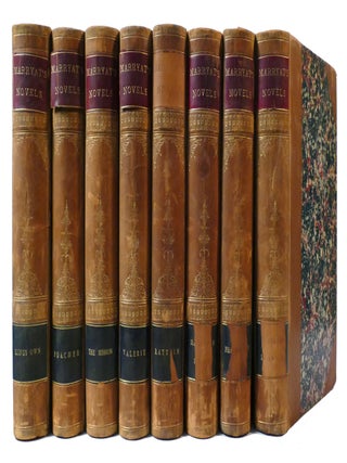 24 VOLUME SET: CHILDREN OF THE NEW FOREST, LITTLE SAVAGE, JAPHET, THE DOG FIEND, THE PRIVATEERSMAN, JACOB FAITHFUL, FRANK MILDMAY, PETER SIMPLE, THE KING'S OWN, THE POACHER, THE MISSION, VALERIE, RATTLIN, THE REEFER, MASTERMAN READY, THE PHANTOM SHIP; Settlers in Canada, Newton Forster, the Pirate and the Three Cutters, Olla Podrida, the Pacha of Many Tales, Mr. Midshipman Easy, Poor Jack, the Travels and Adventures of Monsieur Violet, Percival Keene